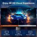 3 x 3.3FT USB C to Displayport 1.4 Cable for Thunderbolt 4/3 and USB4, 32.4Gbps Grey Braided Type C to DP Cord, 8K@60Hz/4K@144Hz/4K@60Hz/2K@240Hz Monitor Display Compatible for iPhone 15, MacBook Pro