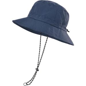 FEICUI Men Women Outdoor Bucket Hat Quick Dry Packable UV Protection Boonie Sun Hat (One Size, Navy)