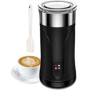 Ovetedot Milk Frother, 4-in-1 Milk Frother and Steamer, Automatic Hot and Cold Foam Maker and Milk Warmer
