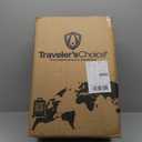 Traveler's Choice Pagosa Indestructible Hardshell Expandable Spinner Luggage, Black, 22-Inch Carry-on