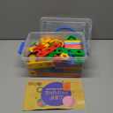 Play22 100Pc Building Blocks for Toddlers Stem Toys - Building Take Apart Toys for Boys and Girls Ages 3 4 5 6 7 8 9 10 - Educational Toys Set with Nice Storage Box