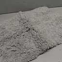 Disolla Grey Bathroom Rug 17x24 - Non-Slip Plush Small Bath Mat, Highly Absorbent & Ultra Soft Fluffy Floor Mat, Machine Washable for Shower and Tub