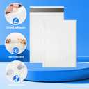 52 Pack Bubble Mailers 8.5x12inch Padded Envelopes Thin Mailing Envelopes Waterproof Bubble Opaque Padded Mailers Self Seal Adhesive Shipping Bags for Mailing Jewelry Makeup Small Business (white)