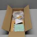 Vantic Elevated Dog Bowls, Adjustable Raised Dog Bowl Stand for Small Puppy and Cats, Sturdy Bamboo Pet Food Feeder with 2 Stainless Steel Dishes, Natural