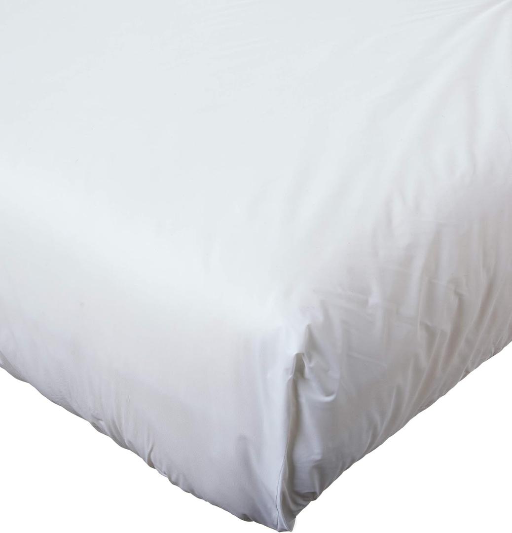 Levinsohn Fresh Ideas Waterproof Mattress Protector 100% Vinyl Hypoallergenic, Twin, White