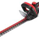 Hedge Trimmer for Milwaukee 18V Battery, Cordless Hedge Trimmer with 22'' Dual-Action Blade and Safety Lock, 1600PRM, 3/5'' Cutting Width (Battery Not Included) (Red)