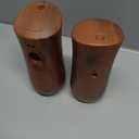 Automatic Air Freshener Spray Dispenser: Automatic Spray Dispenser with Elegant Wood Design for Commercial or Home Use (2-Pack), Battery Powered Free Standing or Wall Air freshener, Three Time Release
