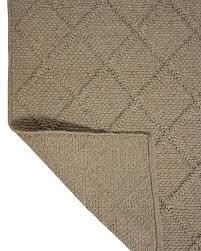 Rugs Natural Large Area Jute Rugs -Jute Rugs Diamond Jute Runner Floor Decorative Rugs by KULDEEP HANDICRAFTS 72x23"