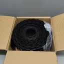 Land Guard Corrugated Garden Edging Border, 6" 100' Landscape Paver Edging, Tall Landscape Edging, Fence for Garden, Flower Bed, Lawn and Landscape Edging (Black)