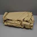 12' x 12' x 12' Beige Triangle Sun Shade Sail Canopy Durable Fabric UV Block Awning, We Make Custom Orders