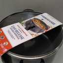 Farberware Cookware Nonstick Stockpot with Lid, 10.5 Quart-Black