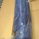 Jumbo (100 Gallon) Quilted Wheeled Blue Storage Bag and Travel Duffel, Storage for Outdoor Patio, Garage, Closet, and Moving Bags by Simple Living Solutions