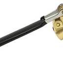 1/4" Carpet Cleaning Wand Angle Valve, Brass Angled Flow Control Valve for Carpet Extractor Upholstery Wand, Angle Valve Handle for Carpet Cleaner