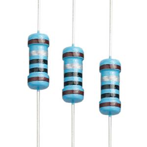 100pcs 1 ohm Resistor 1W, 1 Watt 1% Tolerance Metal Film Fixed Resistor, Multiple Values of Resistance Optional