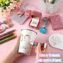 30000Pcs in 48 Colors Rhinestones for Bedazzling and Diamond Art, 3mm Flatback Gems with 310ml B7000 Jewelry Glue Tweezers, Perfect for Nail Art, Crafting, Clothing, Fabric Decor