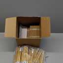 PerKoop 200 Pcs Inspirational Notebooks Motivational Pens Thank You Wood Bamboo Pen Kraft Notebooks Employee Appreciation Gifts Bulk Pocket Journals Party Favors for Adults secretaries Team (Quotes)