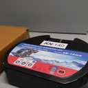 Snow Chains for Car Tires Manual Tightening, Universal Adjustable Emergency Portable Tire Chains, Suitable for Commuter Car and SUV, Set of 2