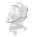 Rain Cover,Universal Stroller Accessory,Waterproof,Windproof Protection,Protect from Dust Snow,Baby Travel Weather Shield,Rainproof Nano-Coating Elastic Band,Grey