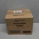 Amazon Basics Flushable Adult Toilet Wipes, Fragrance Free, 504 Count (12 Packs of 42)
