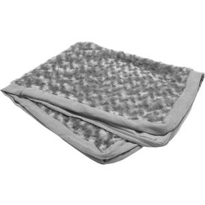 Furhaven Replacement Dog Bed Cover Ultra Plush Faux Fur & Suede Mattress, Machine Washable - Gray, Jumbo Plus (XX-Large)