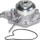 WOTAIKE 06E121016C Water Pump (3.0L V6) For Audi A6 Quattro 2012-2015, A7 Quattro 2012-2016, A8 Quattro 2013-2014,Q5 S5 S4 SQ5 2013-2017, For VW Touareg 2011-2015 V1050090 06E121016G