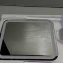 HIEEY Vanity Mirror with Lights, 14.1" x 12" Makeup Mirror with Lights, Three Color Lighting Modes, and 5X Magnification Mirror, Smart Touch Control, 360°Rotation (White,Gift Box)