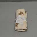 Ali+Oli Muslin Swaddle Blanket for Baby (Teddy Bear) Large 47" x 47" Soft Rayon Made from Bamboo & Organic Cotton, Machine Washable Receiving Blanket Wrap for Newborn to Toddler