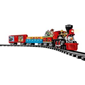 Lionel Battery-Operated Disney Toy Story Toy Train Set with Locomotive, Train Cars, Track & Remote with Authentic Train Sounds, & Lights for Kids 4+ (Ready-to-Play)