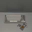 Logitech POP Keys Mechanical Wireless Keyboard with Customizable Emoji Keys, Durable Compact Design, Bluetooth or USB Connectivity, MultiDevice, OS Compatible  Mist