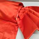 Giant Bow Decoration, 83x20 Inches Big Bow for Backdrop with Back Ribbon, Satin Large Bows for Decoration, Coquette Bows Decor for Birthday Party Room Wedding Baby Shower Church Nursery (Red)