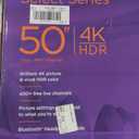 Roku Smart TV 2025  50-Inch Select Series, 4K HDR TV  RokuTV with Enhanced Voice Remote  Flat Screen LED Television with Wi-Fi for Streaming Live Local News, Sports, Family Entertainment