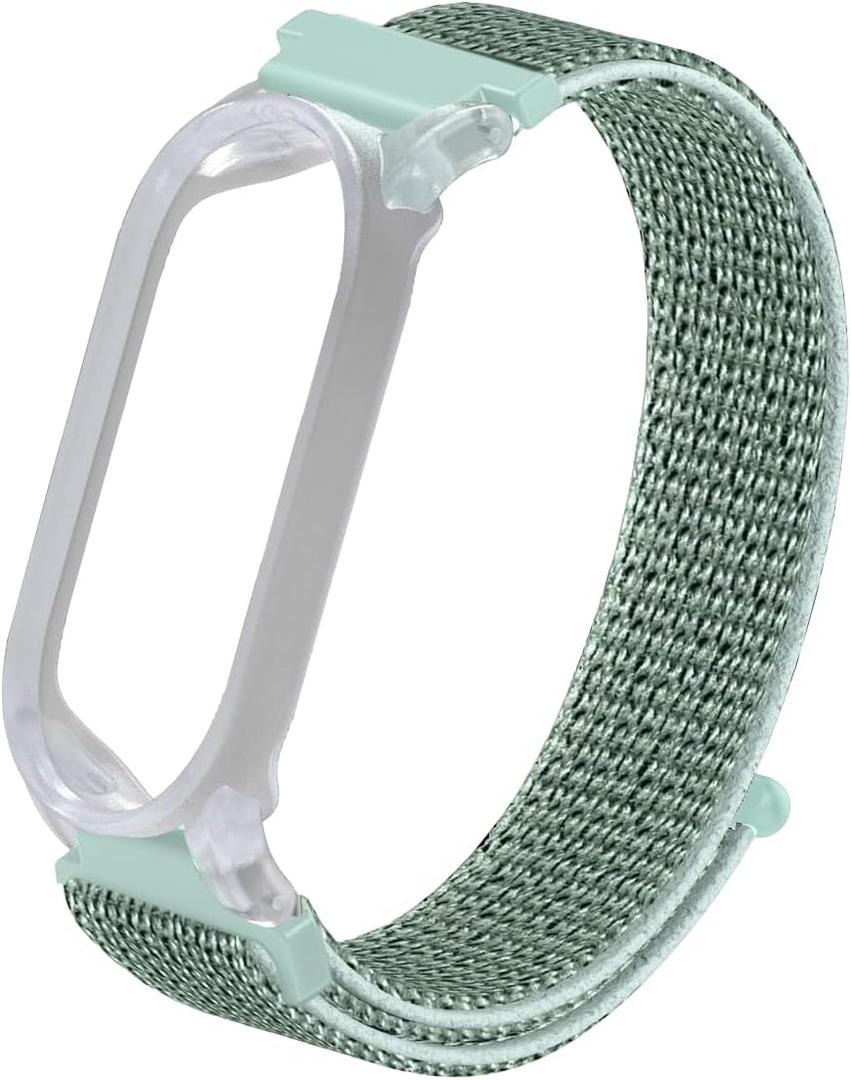 TUDIA Snap On PC Case with Adjustable Nylon Hook & Loop Wristband Compatible with PLAUD NotePin AI Voice Recorder [for 5.5"8.7" Wrists] Comfort Lightweight Strap Secure Accessories