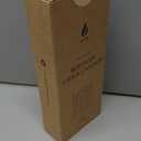 8PCS Beeswax Taper Candles, 9" Handmade Natural Candles, Dripless and Smokeless, 9 Hour Burn Time (RAW)