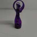 O2COOL Deluxe Handheld Battery Powered Water Misting Fan (Purple) (Single)