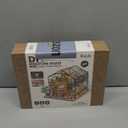Rolife DIY Miniature Greenhouse Kit, Tiny/Mini House Making Kit with Furniture for Adults, Furniture, Halloween/Christmas Decorations, Gifts for Family and Friends (Cathy's Greenhouse)