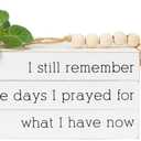 Decorative Books for Home Decor, Faux Books for Table Decor,Rustic Farmhouse Decor Books for Shelf Coffee Table Mantle Decor, Fake Books with Wood Beads String (I Still)