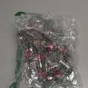 6 Pieces Christmas Candle Ring Artificial Red Berry Candle Holder with Pine Cones Christmas Wreath Rings for Xmas Home Dining Table Centerpieces Decor