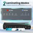 MAXDONE Laminator Machine 11x17-4-in-1 Thermal Cold 13 Inch Laminating Machine with Sheets, Paper Trimmer & Corner Rounder, ABS Jam Release & Fast Warm-up Laminator for A3/A4/A5, Home Office School