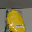 HDKUW Small Dog Raincoat and Rain Shoes Set, Full-Coverage Reflective Dog Jacket with Backbag, Dog Raincoat with Rain Boots Set for Small Medium Dogs Yellow 2XL (2XL:Chest Girth 19"-21",Weigth 16-20LB)