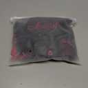 Lilosy Sexy Stocking Rhinestones Heart Garter Underwire Floral Mesh lace Sheer Babydoll Lingerie Teddy Bodysuit Skirt Set (XX-Large, Leather Black)