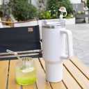 7 x Straw Cover for Stanley Cup, 4Pcs Silicone Straw Topper Compatible with Stanley 30&40 Oz Tumbler, Stanley Cups Accessories (4Pcs-New-E)