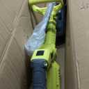 Electric Weed Wacker Cordless Eater Battery Powered Brushless Brush Cutter with 2X4.0Ah Batteries and Charger 24V Powerful Weed Trimmer 2 Types Metal Blades for Lawn Yard Garden (Green)