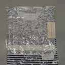 LilyCoco Womens Striped Shirt Color Block Crewneck Short Sleeve T Shirt Grey X-Large (Gray, XL)