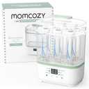 Momcozy Bottle Sterilizer and Dryer, 8-in-1 Electric Steam Baby Bottle Sterilizer for Baby Bottles, Baby stuffs & Breast Pump Accessories