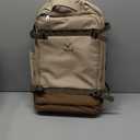 Hynes Eagle Rolling Backpack 42L Backpack with Wheels Airline Approved Carry on Luggage Laptop Travel Suitcase Bag for Women Men Khaki