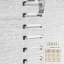 Window Well Ladder, Heavy Duty Steel Basement Egress Ladder (6-Rung Ladder), White