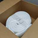 PATIKIL Pipe Insulation Foam Tube, 2 Pack Heat Preservation Foam Pipe Outdoor Wrap Pipe Covers 2-3/4" (70mm) ID x 3-1/2" (90mm) OD x 6.6 ft for Handle Grip HVAC Units, White