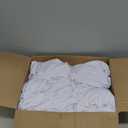 HAINARverS Stretch Spandex Folding Chair Covers 50PCS, Universal Fitted Chair Cover Protector for Wedding, Party, Banquet, Holidays, Celebration, Decor (White, 50 PCs)