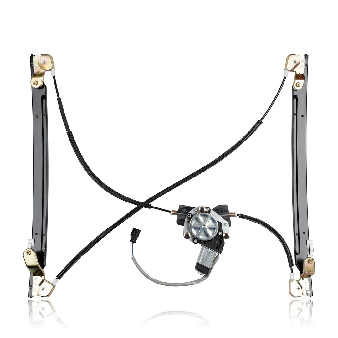 Front Left Power Window Regulator with Motor Assembly Compatible with Chrysler Grand Voyager Town & Country Dodge Caravan Dodge Plymouth 1996-2000 Driver Side Replace 741-550 4675587AB