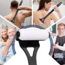 Lotion Applicator for Back, Back Lotion Applicator for Women, Elderly with 3PCS Replacement Foam Rollers, 18.31'' Back Sunscreen Applicator, Apply Skin Moisturizer, Cream, Ointment, Oil, Self Tanner